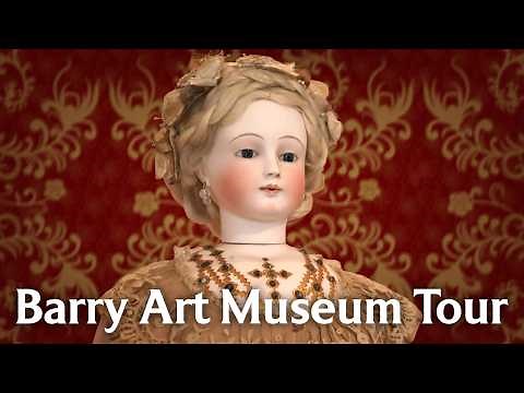 Antique Doll Treasures: Full Tour of the Barry Art Museum | VERY RARE DOLLS!