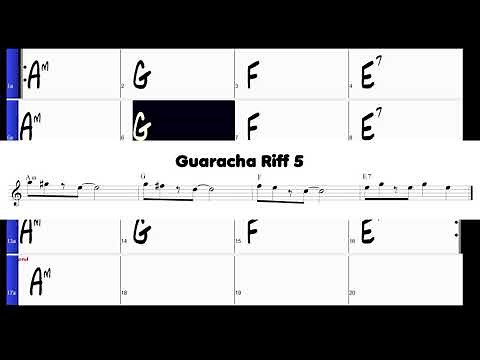 Latin Riff Lesson for Flute taken from the book “Latin Solo Series for Flute”