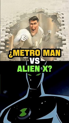 Could Metro Man beat Alien X? #Ben10 #MegaMind