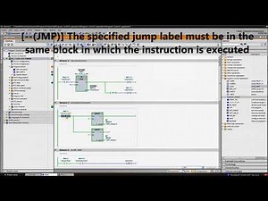 PLC programming tutorial – Program control operations