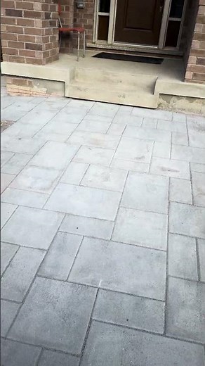Install interlock driveway
