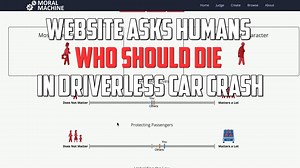 Who lives and who dies? That's for the machines to decide. | Autoblog