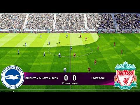 Brighton vs Liverpool | Premier League 25/26 | EFOOTBALL PES - PS5 PRO [4K]
