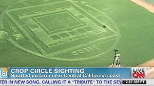 Crop circle, strange lights spotted | CNN