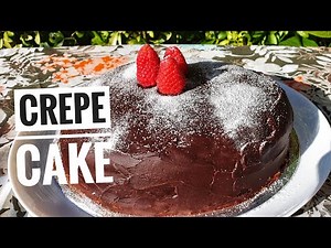 Easy Crepe Cake Recipe | How To Make Crepe Cake - Rebka's Kitchen