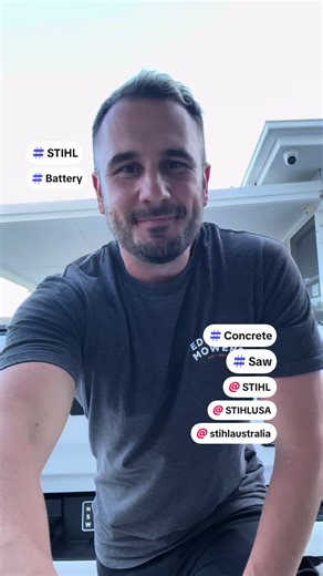 Powerful STA300 Battery Concrete Saw from Edwards Mowers