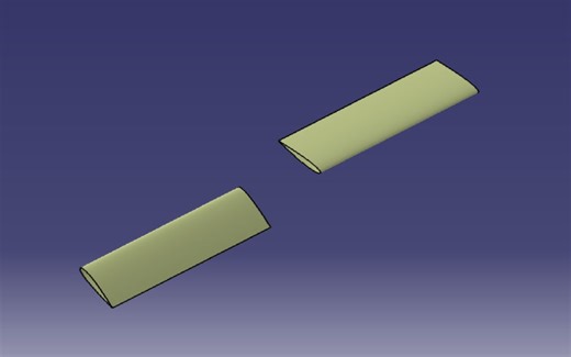 不使用excel宏的CATIA绘制C-T旋翼曲面