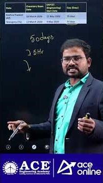 TG & AP EAPCET 2026 | Crash Course పరీక్షకు సిద్ధమవుతున్న విద్యార్థులకు | Big Update