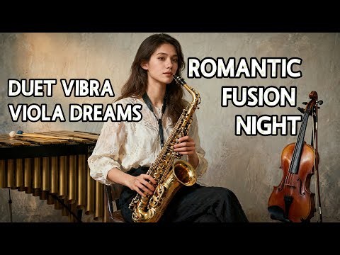 Smooth Jazz Fusion | Vibraphone & Viola Duet for Focus and Relaxation - Bluenauts Jazz
