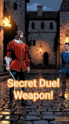 Secret Duel Weapon: The Spring-Loaded Triple Dagger ⚔️ #history