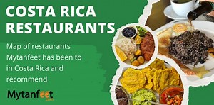 Costa Rica Restaurants Map