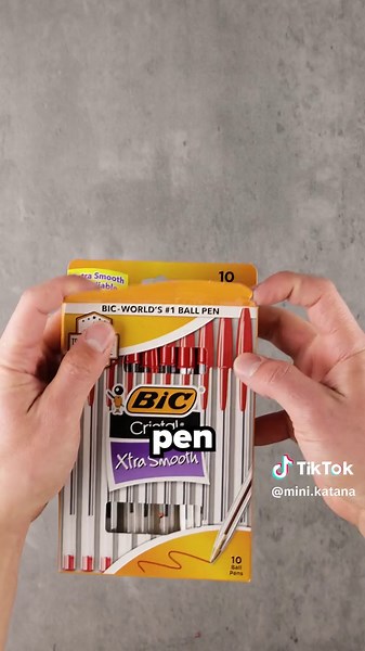 That pen is both a pen and a sword so it’s mightier than both…👀 #samuraipen #pen #katanapen