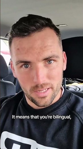 I'm fluent in gibberish #english #language #comedy