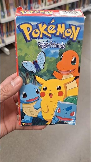 Vintage Pokémon Poké-Friends VHS Tape Movie collectible #goldhunter137