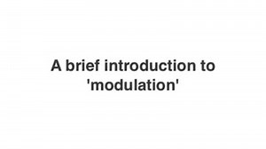 Modulation