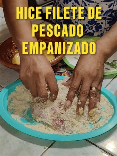 Filetes de pescado empanizados — receta rápida y fácil