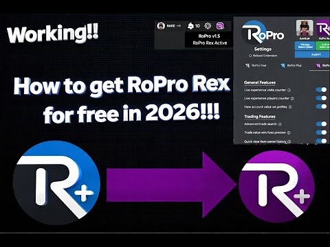 **New** How to get Ropro Rex for free in 2026