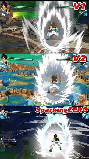 Gogeta (Super) NOVA AURA - PSP Mod GAMEPLAY | Dragon Ball Sparking TAG ZERO