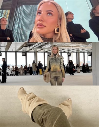 grace rosà jackson on Instagram: "runways, caffeine, chaos & 100 outfits @voguegermany"