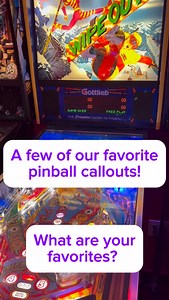 What are your favorite pinball callouts? Here’s a few we hear every day at the arcade! Bonus points if you can name this one: LOCK IS LIT AND SO AM I!! #Rochesterny #pinball #retrogaming #arcadegames #reels | Arcade 80s