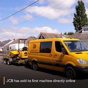 We've sold our first machines online at direct.jcb.com. Focal Landscapes made the first purchase - an 8008 micro excavator and HTD-5 tracked dumper. The whole process was completed in 7 days, from order to delivery. | JCB