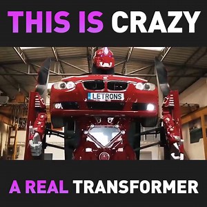 338K views · 594 reactions | This is INSANE! Real Life Transformers   Letrons | Viral Vault | Facebook