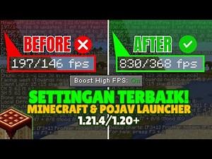 Boost FPS up to 800++ in Minecraft Java & Pojav Launcher, this setting makes playing smoother!