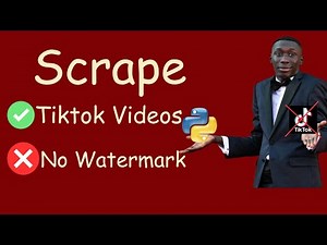 Webscraping Tiktok User Videos & Download with Python! (No Login Required!)