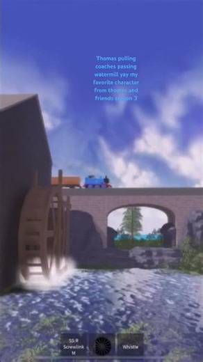 Thomas pulling coaches passing watermill yay my favorite character from thomas and friends season 3
