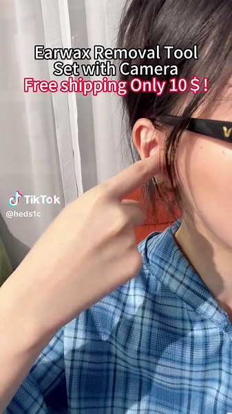 If you're not using these, START 😅 ear wax removal tool with camera earcleaning #earwax #eardrum #earwaxremovaltool #tiktokshopdeals #tiktokshopfinds
