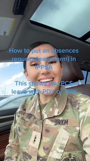 Need to know how to put in your Leave for PCS? I got you. #miltok #army #militarylife #armytok #ippsa