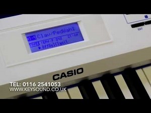 Casio PX-5S Privia Pro Digital Piano Quick Demonstration