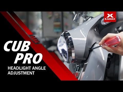 Master Your Lighting: The Complete Guide to Adjusting Headlight Angle on KAMAX Cub Pro