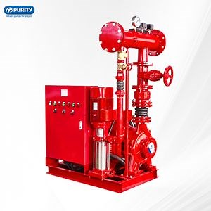 Fire Pump Price, Skid 15kw Electric Fire Fighting Pump System