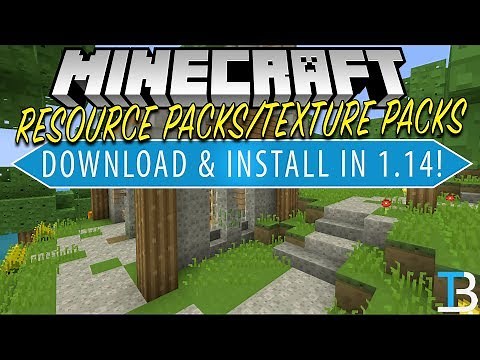 How To Download & Install Texture Packs/Resource Packs in Minecraft 1.14