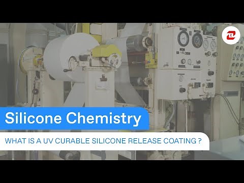 What is a UV curable silicone release coating ?