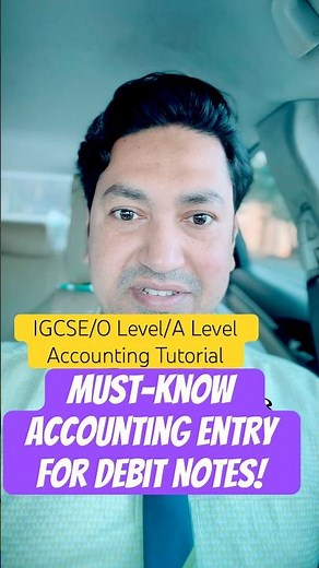 Understanding Debit Note Entries in Accounting for STUDENTS!