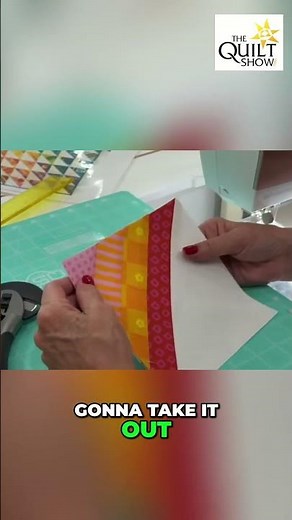 Quilting Secrets: Perfect Points & Bias-Saving Hacks Revealed! #shorts