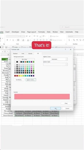 How to Auto-Highlight Values in Excel