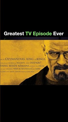Why Ozymandias Is TV’s Greatest Episode.
