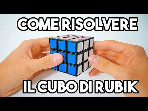 Come risolvere il CUBO di RUBIK - Metodo facile a strati - Tutorial /Spiegazione