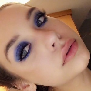 I did some crazy makeup the other day 󾌧󾬓󾬓 thinking about doing a tutorial on this look 󾍔 | Amanda Steele
