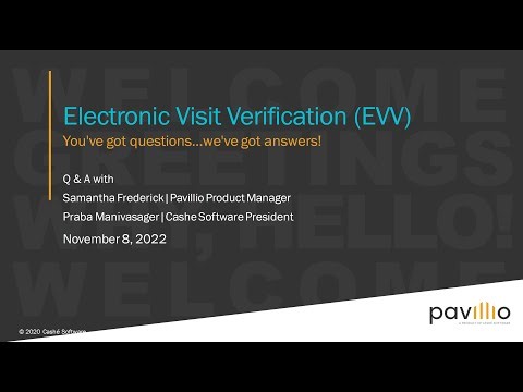 EVV Questions and Answers Forum