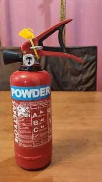 How to Use a Fire Extingusher #kitchen #fire #safety #firefighter