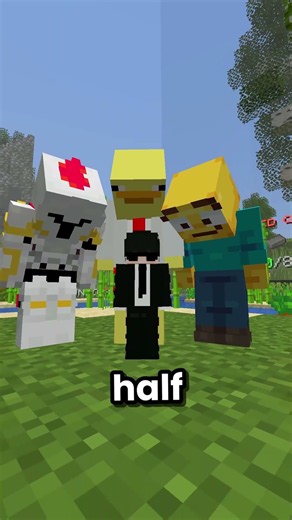 How this guy made one block tall base!? 🫨 #minecraft #chunklock #minecraftmemes
