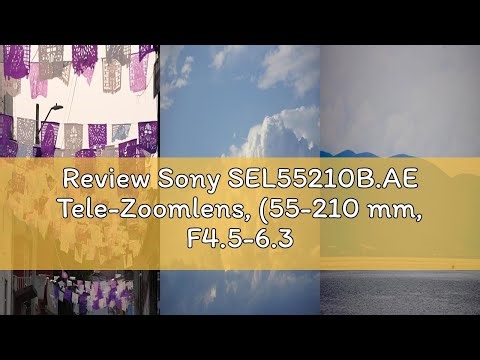 Review Sony SEL55210B.AE Tele-Zoomlens, (55-210 mm, F4.5-6.3, OSS, APS-C, Geschikt Voor A6000, A5100