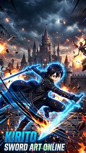 Kirito Edit - Sword Art Online 🗡️ #anime #viral