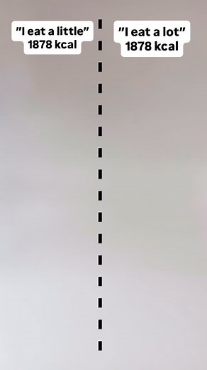 Did you know… What feels like “I ate little” vs “I ate a lot” can actually add up to the exact same calories. The difference? 👉 How filling and nutritious the foods are. “I ate little” (1878 calories) • 8 onion rings: 266 kcal • 4 cheese sticks: 266 kcal • 3 large fried chicken pieces: 400 kcal • Medium fries: 350 kcal • 1 portion tiramisu (266 g): 596 kcal “I ate a lot” (1878 calories) • Cheeseburger (130 g lean beef, 10 g cheese): 603 kcal • Oven-baked potatoes (270 g, 1 tsp olive oil): 249 k