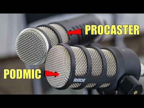 Rode Procaster vs PodMic - My Follow Up Comparison