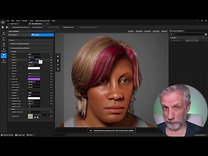 Groom Hair in Metahuman Creator - Unreal Engine 5.6 Preview